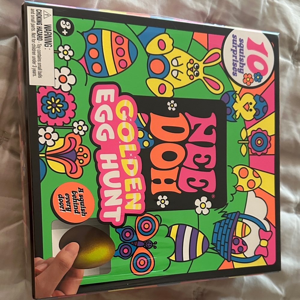 Still in packaging !!! Needoh Golden Egg Hunt